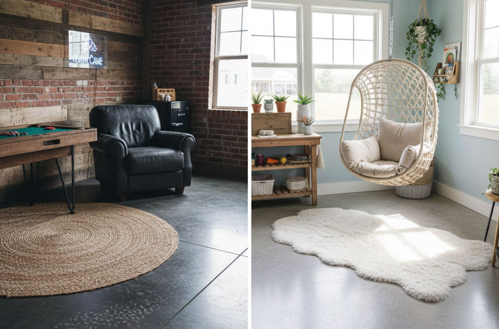 What Flooring Options Work Best in Man Caves and She Sheds?