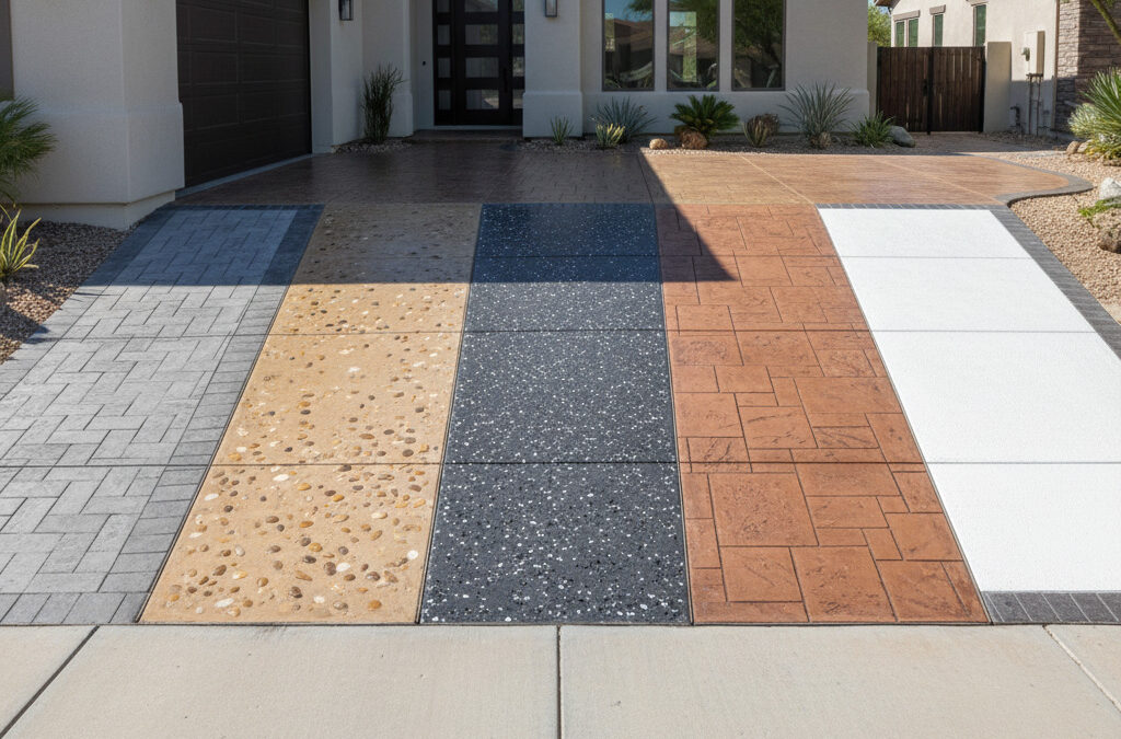 What Colors and Textures Are Available for Driveway Coatings?