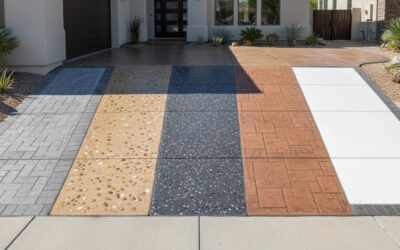 What Colors and Textures Are Available for Driveway Coatings?