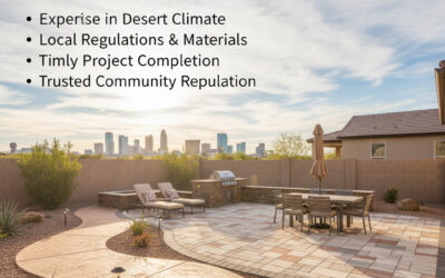Why Choose a Local Las Vegas Contractor for Patios & Pathways?