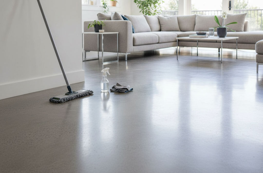 Why Is Concrete Flooring Considered Low-Maintenance?